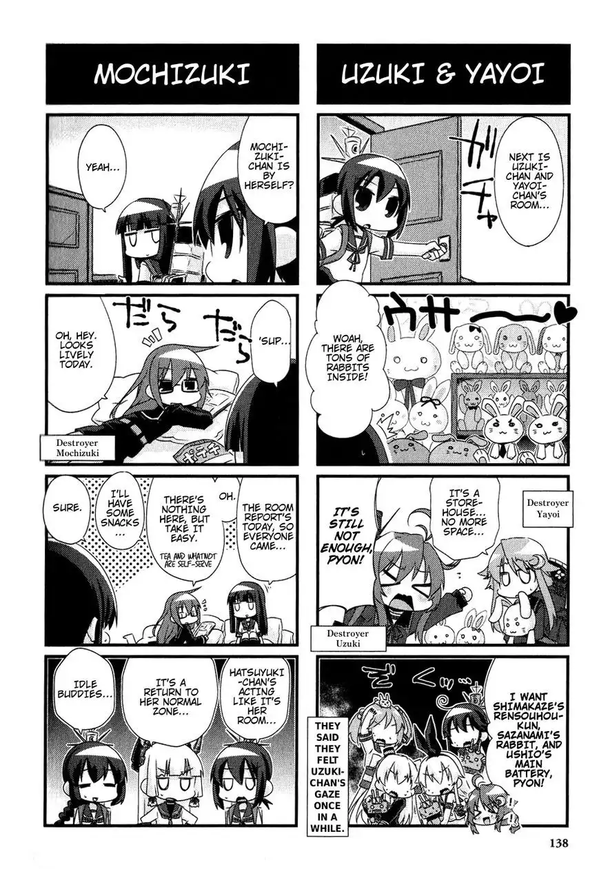 Kantai Collection - Kankore - 4-koma Comic - Fubuki, Ganbarimasu! Chapter 86.5 4